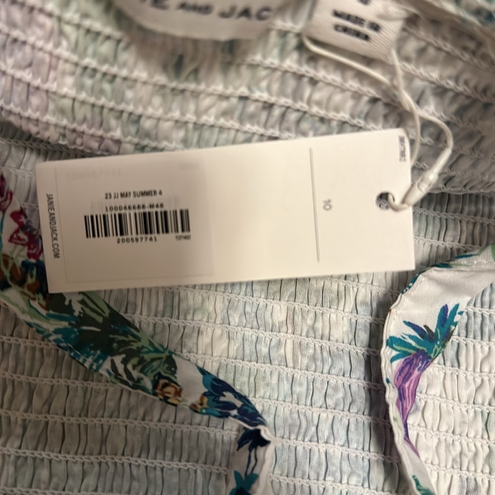 JANIE and JACK THE MIA SMOCKED ROMPER - Picture 13 of 14